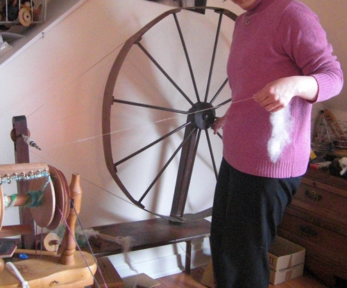 spinning wheel